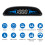G2 Head-up Display per auto 12.8x3.6x2.5 cm Nero 5V 10