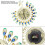 3D Peacock Shape Wall Clock Non Ticking Silent Clock 4
