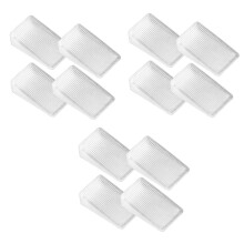 Table Shims Furniture Wedges for Uneven Surfaces 12pcs*2 DIY Leveling Shims Adjustable Durable Wood Material