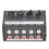 CX400 4-canali mixer passivo portatile nero 2