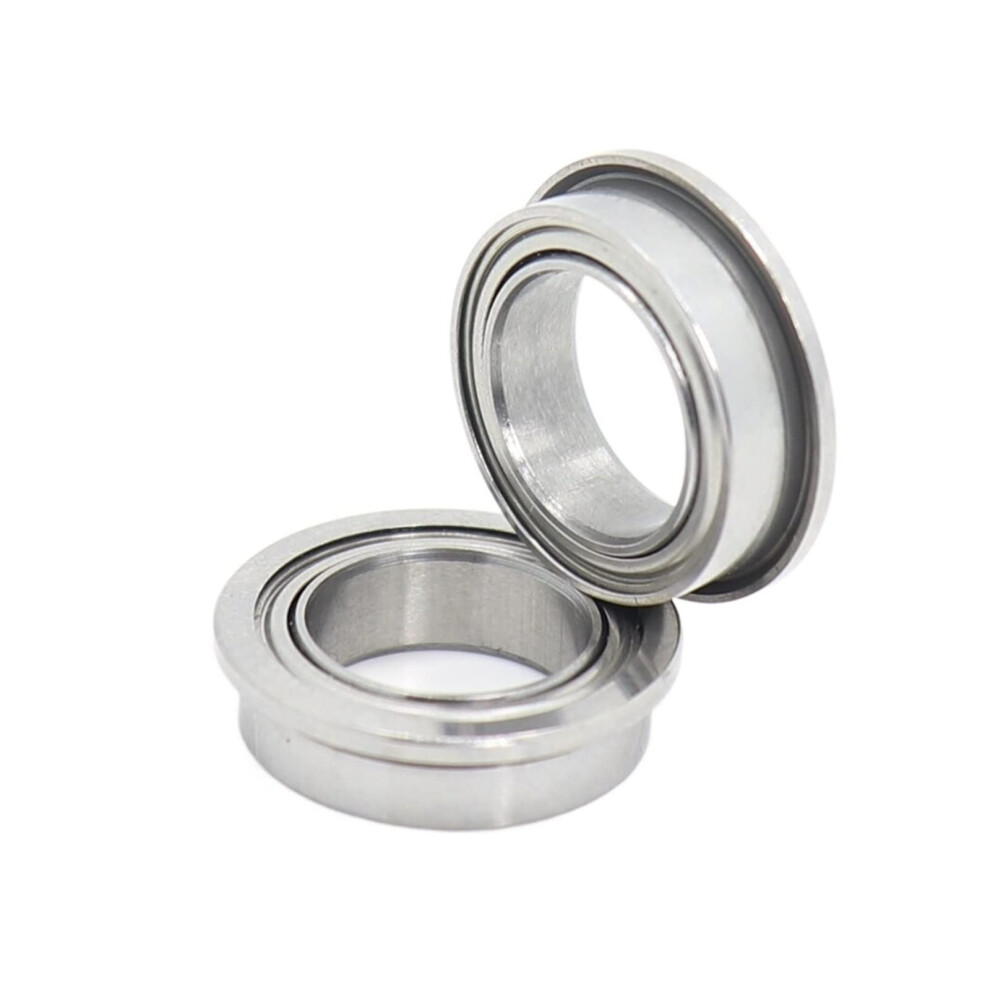 Miniature Deep Groove Ball Bearings Mf128zz Abec-5 8X12x3.5mm Flanged Bearings 10Pcs For Precision Applications 6493810698743