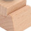 Bloque de lijado de madera de haya con bisel - hecho a mano 6
