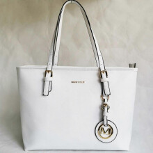 (White) Women Retro Large Capacity Soft Leather Tote Shoulder Bag Shopper Handbag ,100% New