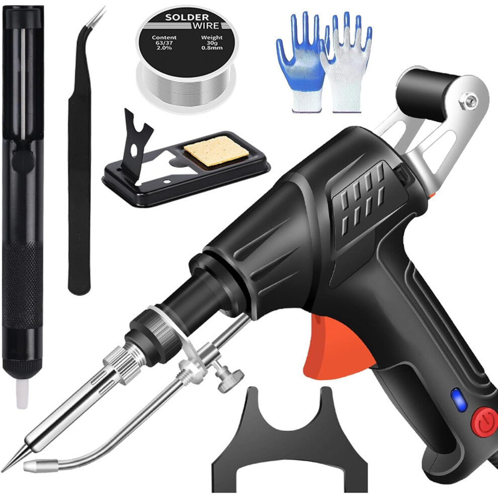 Internally Heated Industrial Laser Welding Tools Kit, 60W Multi-Function Soldering Iron Gun, Handheld Welder For Precision Soldering 6947110192611