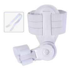 (white white buckle) Adults Adjustable Bunion Corrector,Toe Separators For Pedicure,Toe Spreaders For Feet,100% Brand New