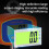 Digital Hanging Scale 1000kg/500g Industrial Crane Scale with Aluminum Case LCD Backlight Tare Zero Data Hold Features 3