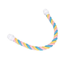 Vogelseil Sitzstange Vielseitig Bunte Baumwoll-Kletterstange Für Papageien- und Wellensittich- ,Kakadus und Liebesvögel 24cm/9,4 Zoll