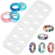 Ring Silicone Mold, Epoxy Resin, Diy Jewelry, Valentine's Day Creative Gift