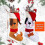 2 Pieces Dog Heilwiy Stocking Embroidered Dog Pattern Stocking Decorative Felt Personalized 2