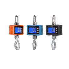 Hanging Scale, Digital Crane Scale 1000kg/2204lbs Portable Heavy Duty Hook Scale with LCD Backlight for Construction Use Orange