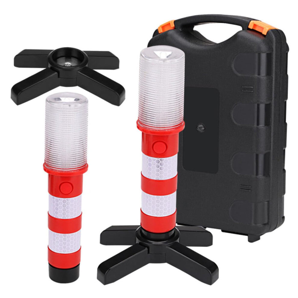 Led Roadside With Detachable Stand, Emergency Strobe Beacon For Car Safety And Portable Outdoor Work Use Light 6276012501352