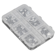 2 Box Flat Back Rhinestones 6 Grid DIY Modische Quadrat- und Rechteck-Nagelkunst Rhinestones