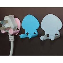 Multi functional Wall Plug Holder Self Adhesive