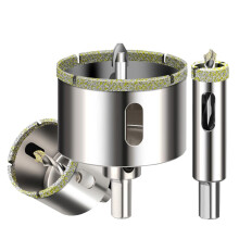 16-100mm Diamond Hole Core Drill Bit for Ceramic Glass with Center Drill Bit, 90mm Size, 1PC Cutting Tool