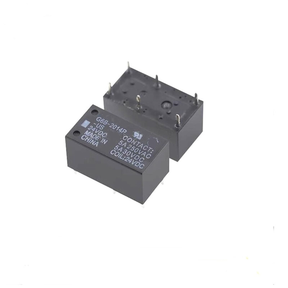 G6b-2014P-Us Relay 24Vdc 5A 6Pin Model 10-Piece Set For Electrical Applications 6276012501550