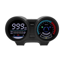 Motorcycle Odometer Digital Speedometer Panel Tachometer Compatible with Honda CG150 Fan150 2010-2012