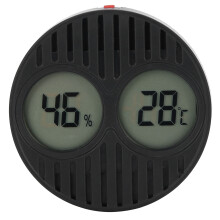 Round Hygrometer Thermometer / Digital Display