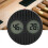 Round Hygrometer Thermometer / Digital Display 9