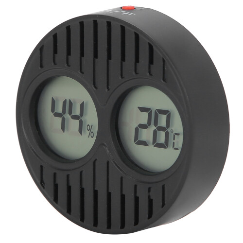 Round Hygrometer Thermometer / Digital Display 1