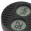 Round Hygrometer Thermometer / Digital Display 12