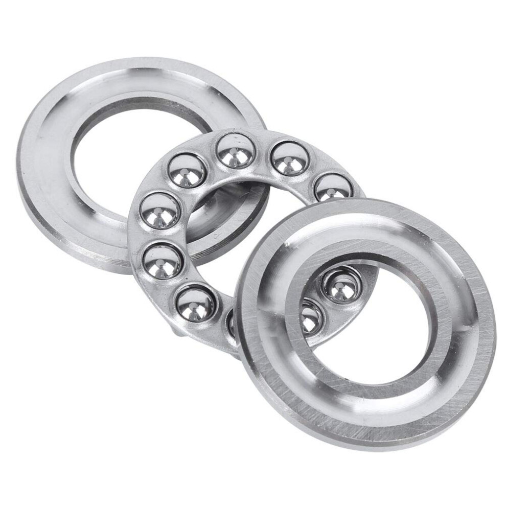 51204 Axial Ball Thrust Bearing 5Pcs Industrial Hardware Parts For Machinery Manufacturing, High Load Capacity, Durable Steel 6947110193793