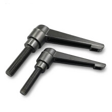 M5 M6 M8 M10 Clamping Lever Adjustable Handle Locking Knob External Male Thread M6x25 for Machinery Applications
