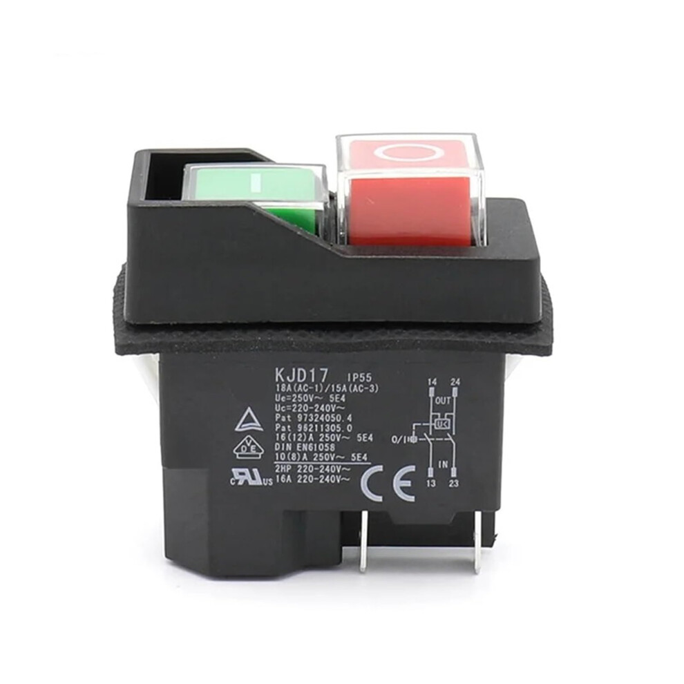 Kjd17 F16 Electromagnetic Switch Ip55 High Current For Power Failure Undervoltage Overload Protection 5Pin 6276012501857