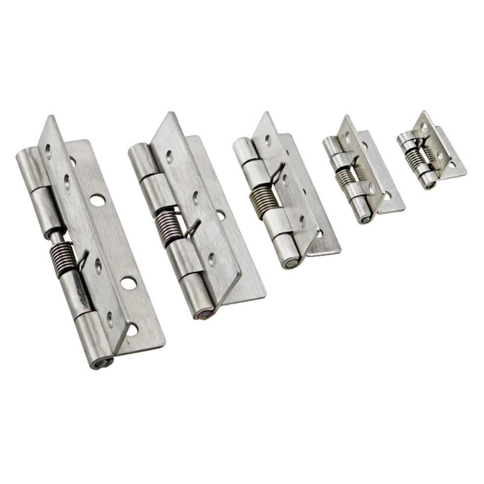 304 Stainless Steel Spring Hinge 38X32mm For Industrial Automation Equipment Cabinet, Automatic Reset Accessory 1Pc 6947110193922