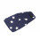 Patch oculare blu scuro in seta e cotone 10x5.5cm Adulti 9