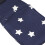 Patch oculare blu scuro in seta e cotone 10x5.5cm Adulti 11