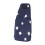 Patch oculare blu scuro in seta e cotone 10x5.5cm Adulti 8