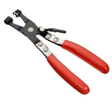 210mm Locking Hose Clamp Pliers for Auto and Garden Use, Flat Band Design Water Pipe Removal Tool