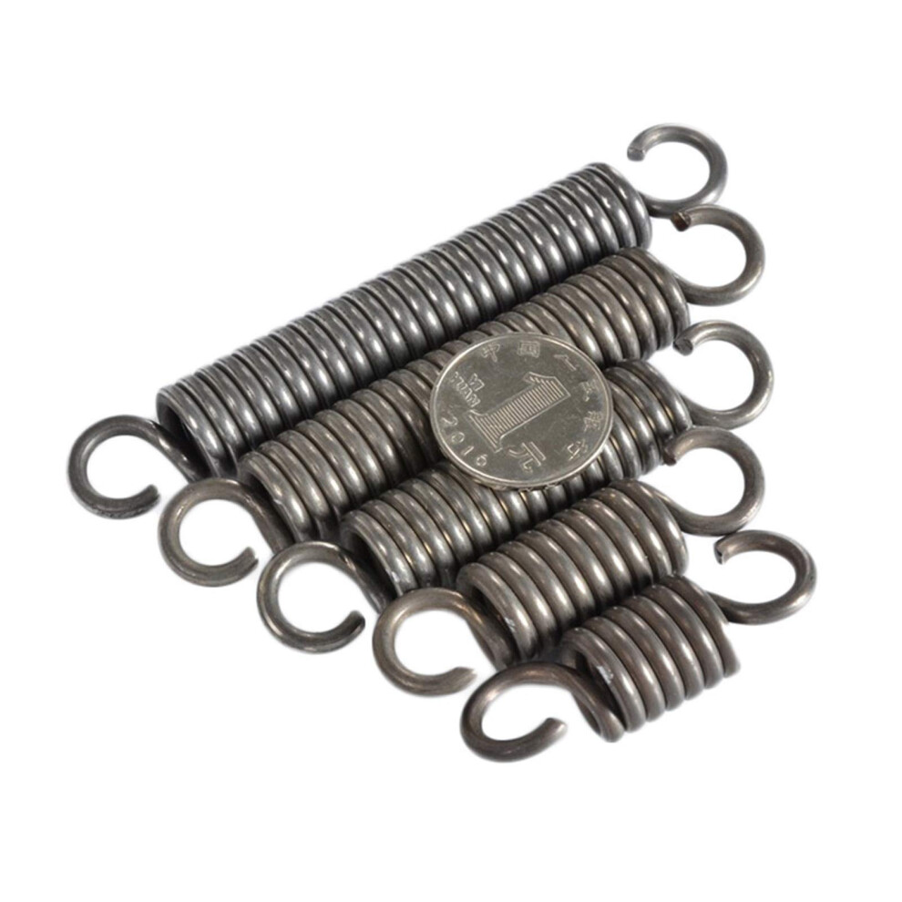 Home Maintenance Extension Spring 1Pcs 1.4Mm Diameter Steel Wire Tension Hook Spring 35Mm-200Mm Lengths 9Mm Outer Diameter 6947110194189