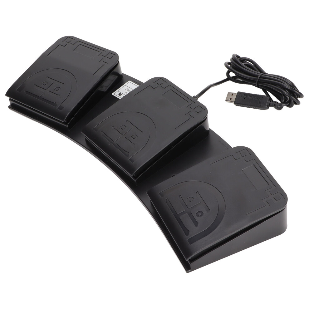 Usb Foot Switch 3 Key Multifunction Ergonomic 9387669839075