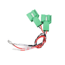 1 Paar ABS Tür Lautsprecher Verkabelungsadapter Stecker 12V