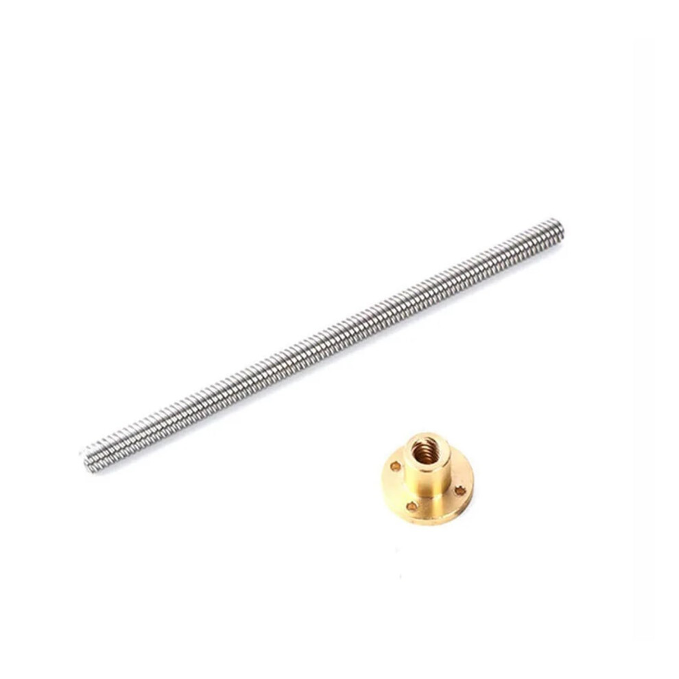 Ball Screw Linear Motion 4Pcs T12 Trapezoidal Screw Lead 3Mm 250Mm Compatible With Stepper Motors And Nuts 6482260684819
