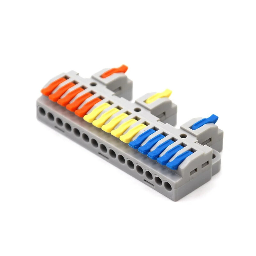 Connector Terminal Block Kv428g, 1Pc Electric Wire Connector, Universal Quick Conductor Splitter, Push-In Design 6947110194714