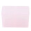 Caja de almacenamiento transparente para discos de algodón, 2 compartimentos, rosa 7