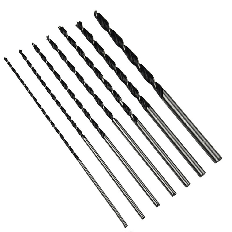 7Pcs Extra Long Brad Point Wood Drill Bit Set 12 Inch 300Mm For Woodworking And Drilling Projects 6947110195094