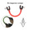 2pcs Easy Wedge Ski Training Aid Ski Tip Connector Teaches 3
