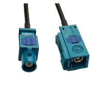 Hengliang Store Fakra Z SMB Male to Female Extension Pigtail Cable RG174 50 Ohm 2m Compatible G/PS Antenna