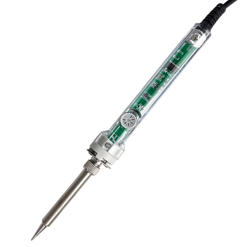 Adjustable Temperature Ceramic Heating Core For Soldering Iron - 60W Electronic Soldering Tool Compatible With Various Tips 6276012502854