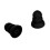 8pcs Soft Silicone Ear Tips for BTE ITE Hearing Aids Black 4