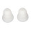 8pcs Silicone Ear Tips for Hearing Aids, 3-Layer Soft Dome, White 5
