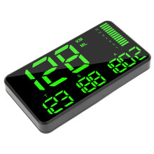Universale Nero Auto HUD GPS Velocità Altitudine Allarme