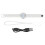 W8 localisateur Bluetooth blanc compact 100 mAh 2