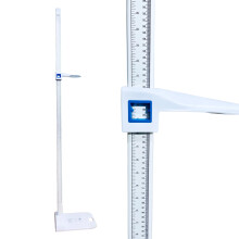 Aluminum Alloy Height Measuring Rod Portable Height Measure 8-82 Inch/20-210 Cm for Home Office Gym Medical Use