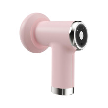 Cordless Electric Back Massager Handheld Rechargeable Portable Muscle Relaxation Device for Men and Women Pink Color