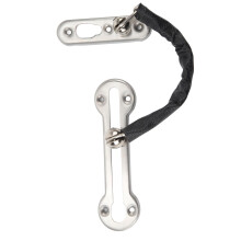 Chain Door Guard with Heavy-Duty Steel Construction, Adjustable Size for High Security in Doors and Rooms