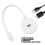 USB Hub 4 Ports 5Gbps 10TB Capacity White for Windows OS X Linux 10
